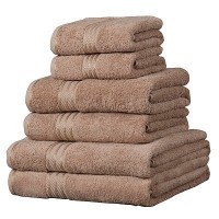 Linens Limited Supreme 100% Egyptian Cotton 6 Piece Hotel Towel Set