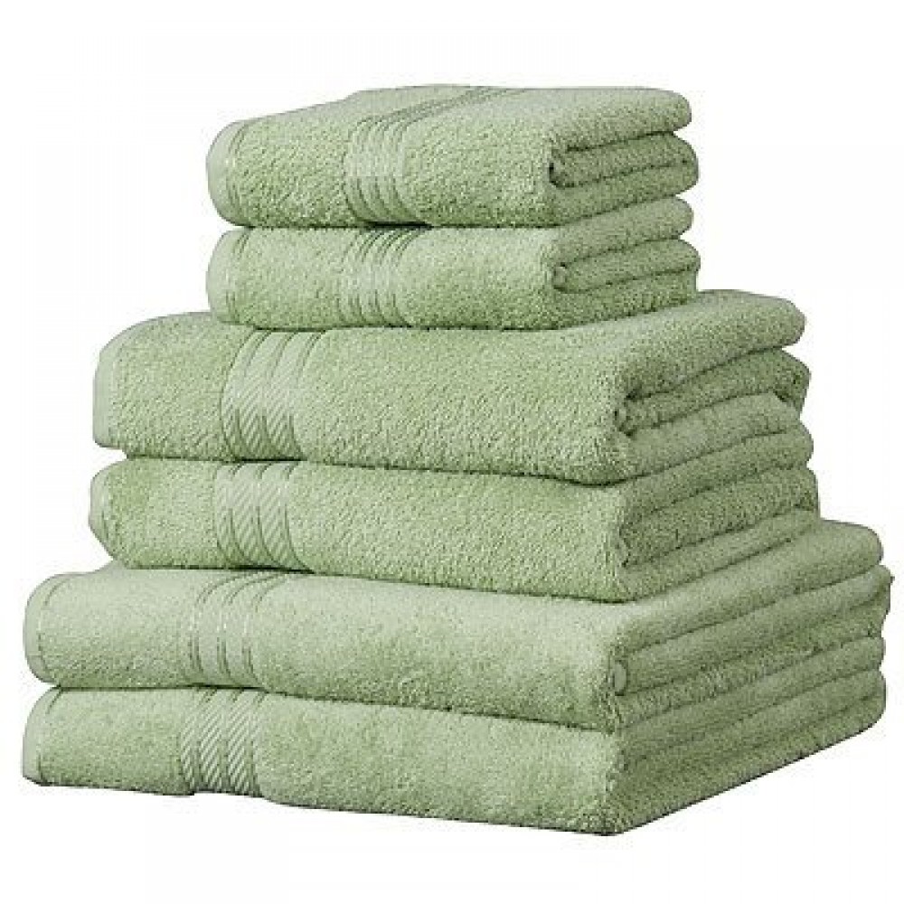 Forest Green Linens Limited Supreme 100% Egyptian Cotton 500gsm 6 Piece Hotel Towel Set 