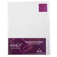 Linens Bed Sheet 100% Egyptian Cotton 200 Thread Count Flat Sheet